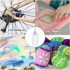 18 шт. 6-цветный пластиковый контейнер для жидкого клея AJEW-GF0009-55A