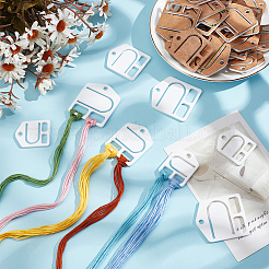 36 шт. 3 стиля акриловых досок для намотки ниток AJEW-NB0005-83