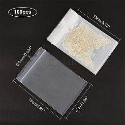 Пластиковые сумки на молнии&nbsp;OPP-WH0005-11B-10x15cm