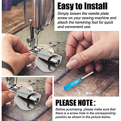 Лапка для шитья из нержавеющей стали TOOL-OC0001-85