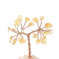 Натуральная цитриновая крошка&nbsp;DJEW-P022-01B-04