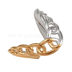 Кольца-манжеты из нержавеющей стали 304 для женщин RJEW-L133-03GP-03