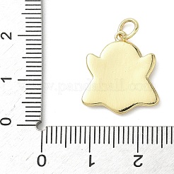 Подвески из латуни и эмали на тему Хэллоуина KK-L248-01G-05