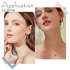 12шт латунные большие подвески&nbsp;KK-BC0011-65