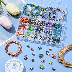 Набор для изготовления эластичного браслета из синтетического бирюзового бисера «сделай сам»&nbsp;DIY-FS0005-56