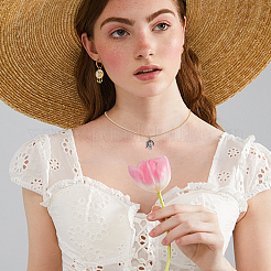 100 шт. подвески из сплава в тибетском стиле с крокодиловой кожей&nbsp;FIND-DC0004-02