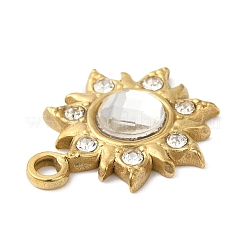 Подвески из настоящей 304 нержавеющей стали с покрытием из 18-каратного золота&nbsp;STAS-A084-22G-04