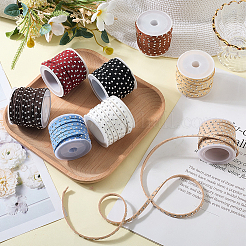 8 рулон шнура из искусственной замши 8 цветов LW-CL0001-01A