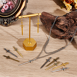 60 шт. 5 цвета подвески из сплава в тибетском стиле&nbsp;FIND-UN0007-40