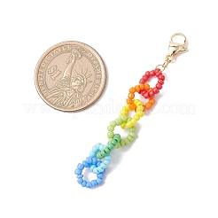 Стеклянные цепочки подвесные украшения&nbsp;HJEW-TA00358