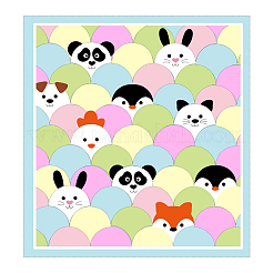 Акриловая серьга ручной работы шаблон TOOL-WH0152-023