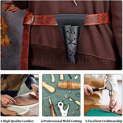 Пояс из искусственной кожи AJEW-WH0299-29B