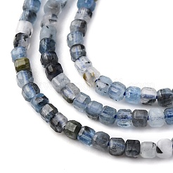 Природные Аквамарин бисер нитей G-RM2025-C08-A