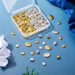 120шт 8 стиля бусины из сплава в тибетском стиле FIND-KS0001-31