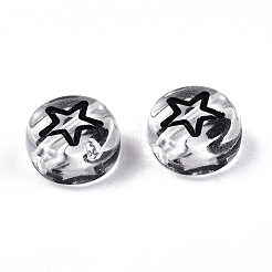 Прозрачные акриловые бусины&nbsp;TACR-N010-002B