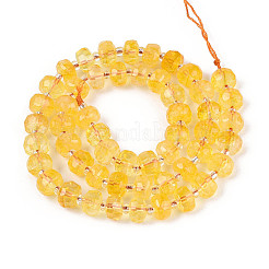 Природный цитрин бисер нитей G-T144-A01-12