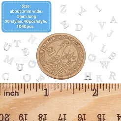 1040шт 26 стиля латунных кабошонов MRMJ-OC0003-66