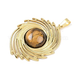 Природных тигровый глаз подвески&nbsp;STAS-B109-01G-03