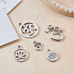 Подвески для темы йоги с тибетским стилем&nbsp;TIBE-SC0002-01