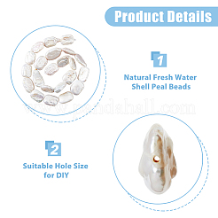 1 нить натурального барочного жемчуга Кеши жемчужные бусины нити PEAR-HS0001-02