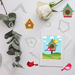 Углеродистая сталь разрезает трафареты DIY-WH0309-1696