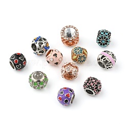 Сплавочные европейские бусины MPDL-S066-045