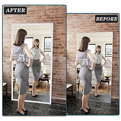 1 рулон самоклеящейся гибкой плинтусной отделки из ПВХ FIND-CP0002-10C