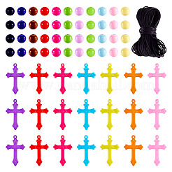 Набор для самостоятельного изготовления украшений в виде акрилового креста&nbsp;DIY-TA0011-11