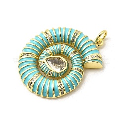 Латунные микро проложить кубического циркония подвески&nbsp;KK-I378-02G