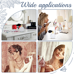 1 набор стеклянных открывающихся флаконов для духов&nbsp;MRMJ-GF0004-12C