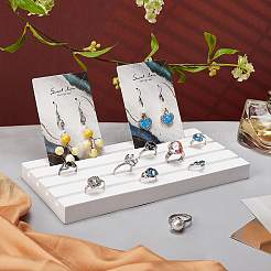 Подносы для демонстрации колец с 4 слотом RDIS-WH0018-07