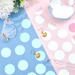 80 г переливающиеся подвески из ПВХ с пайетками/блестками&nbsp;KY-SC0002-49C