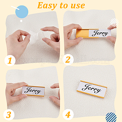 Держатель таблички из алюминиевого сплава FIND-WH0176-26G