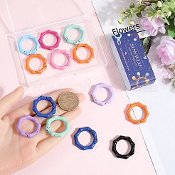 16 шт. окрашенное распылением кольцо пружинного затвора из сплава FIND-SC0012-72