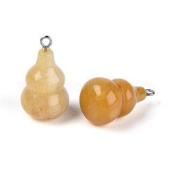 Натуральный топаз нефрита подвески&nbsp;G-T144-73H