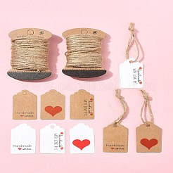 96 шт. 6 вида бумажных подарочных бирок CDIS-FS0001-26