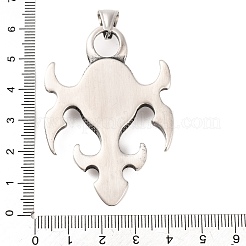 Подвески из хирургической нержавеющей стали 316 с оправой из стразов STAS-Z073-37AS