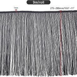 8 цвет бахрома из полиэстера с кисточкой AJEW-WH0251-12