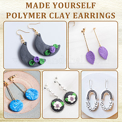 Набор прессованных форм из пластиковой глины TOOL-WH0125-70