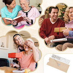 1 шт. закладка из нержавеющей стали 304 AJEW-CP0003-87A