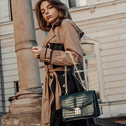 2 шт. сплав витой цепи ремень для сумки AJEW-FH00022