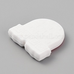 Радужные пищевые экологически чистые силиконовые фокусные бусины&nbsp;SIL-WH0013-51A