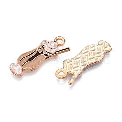 Подвески из эмали и сплава&nbsp;ENAM-T020-49-RS