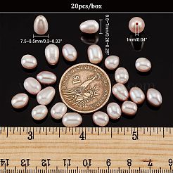 Естественный культурный жемчуг пресноводных PEAR-NB0001-91A