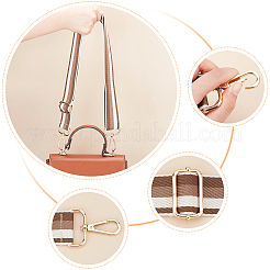 Лямки для сумок из полиэстера в полоску DIY-WH0304-024B