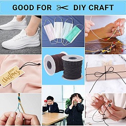 2 рулон 2-х цветного круглого эластичного шнура EC-SZ0001-06