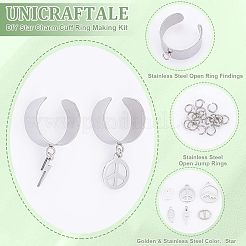 Набор для самостоятельного изготовления кольца-манжеты DIY-UN0003-69