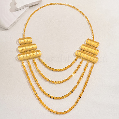 Изысканные многослойные ожерелья-нагрудники с кисточками и цветами в ближневосточном стиле для женщин WE4351