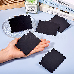 Стираемая пвх этикетка для еды дисплей классная доска зажим AJEW-TAC0034-06