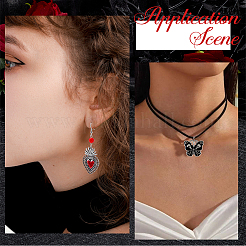 24шт 12 стиля подвески из сплава с эмалью&nbsp;ENAM-SC0005-61